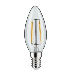Pauleen filament-mignonpære, E14, 2,6 W, klar, 2700 K