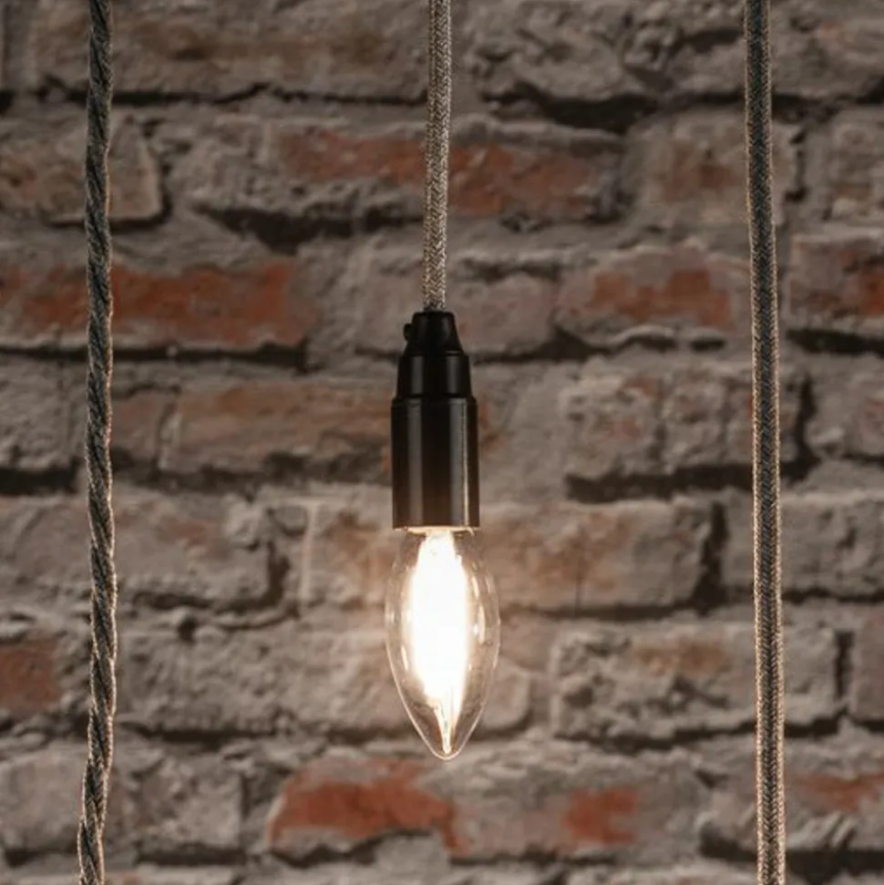 Pauleen filament-mignonpære, E14, 2,6 W, klar, 2700 K