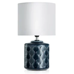 Pauleen Glowing Midnight bordlampe, hvit/blå