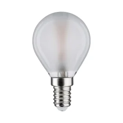 Pauleen LED-dråpepære, glødetråd, E14, 3 W, matt, 2700 K