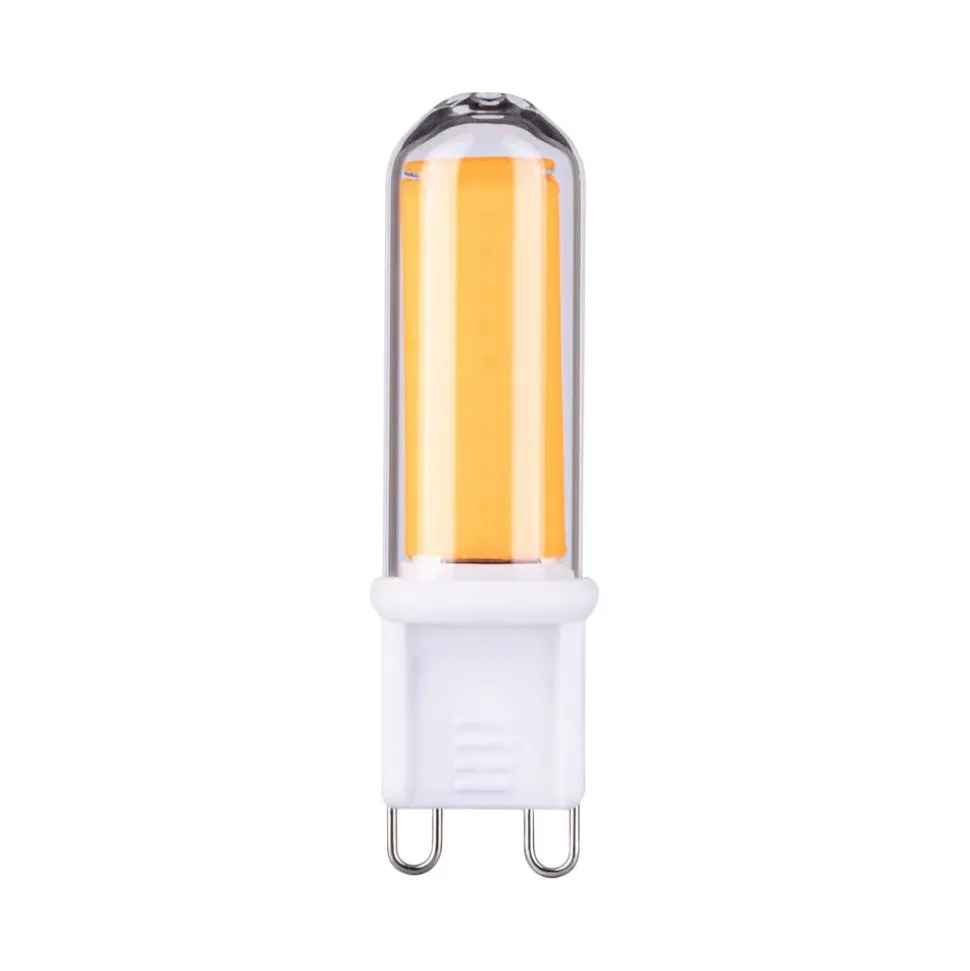 Pauleen LED-stiftpære, G9, 4,6 W, klar, 2700 K