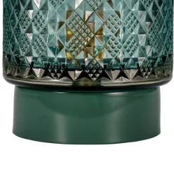 Pauleen Modern Glamour E14-LED turkis metallfot