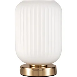Pauleen Noble Purity bordlampe med hvitt glass
