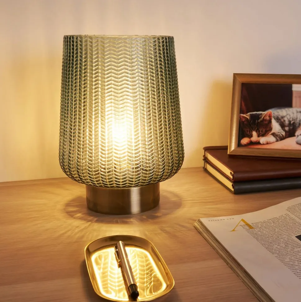 Pauleen Pretty Glamour E27-LED turkis/messing