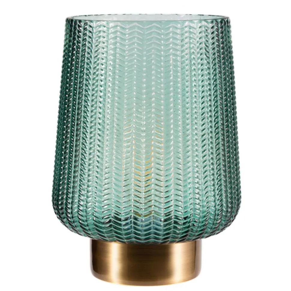 Pauleen Pretty Glamour E27-LED turkis/messing