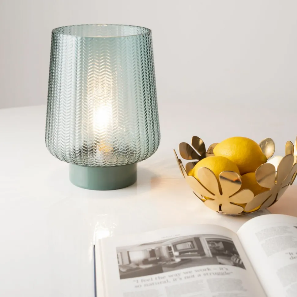 Pauleen Pretty Glamour E27-LED turkis metallfot