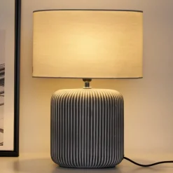 Pauleen Pure Shine med keramikkfot tekstilskjerm