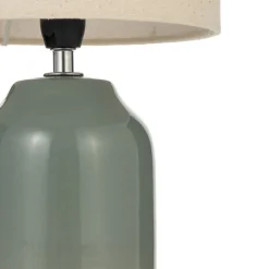 Pauleen Sandy Glow bordlampe, krem/grønn