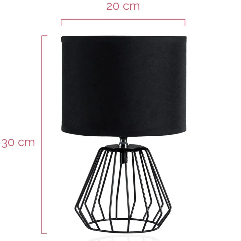 Pauleen Shiny Diamond bordlampe med burfot