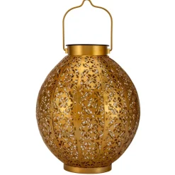 Pauleen Sunshine Aura LED-solcellelampe i gull