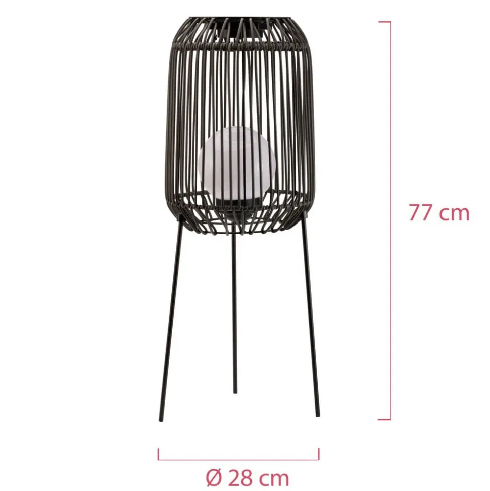 Pauleen Sunshine Coziness LED-solcellegulvlampe