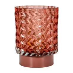 Pauleen Sweet Glamour E14-LED batteri rød metall