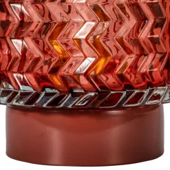 Pauleen Sweet Glamour E14-LED batteri rød metall