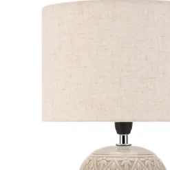 Pauleen Tender Pearl bordlampe med tekstilskjerm