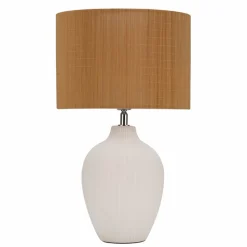 Pauleen Timber Glow bordlampe med bambusskjerm