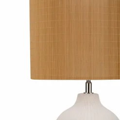 Pauleen Timber Glow bordlampe med bambusskjerm