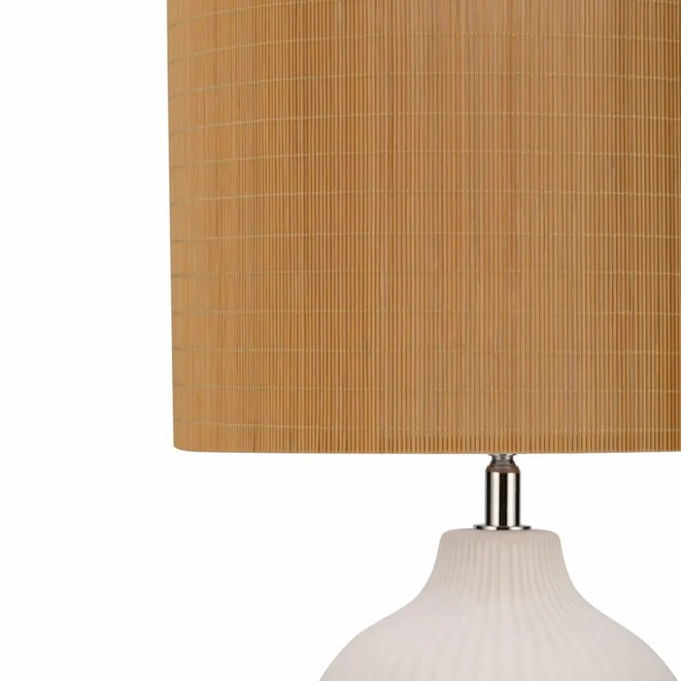 Pauleen Timber Glow bordlampe med bambusskjerm
