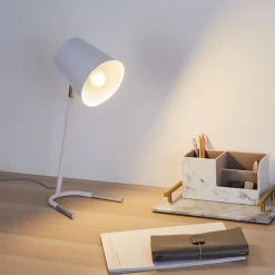 Pauleen True Ally skrivebordslampe i hvitt