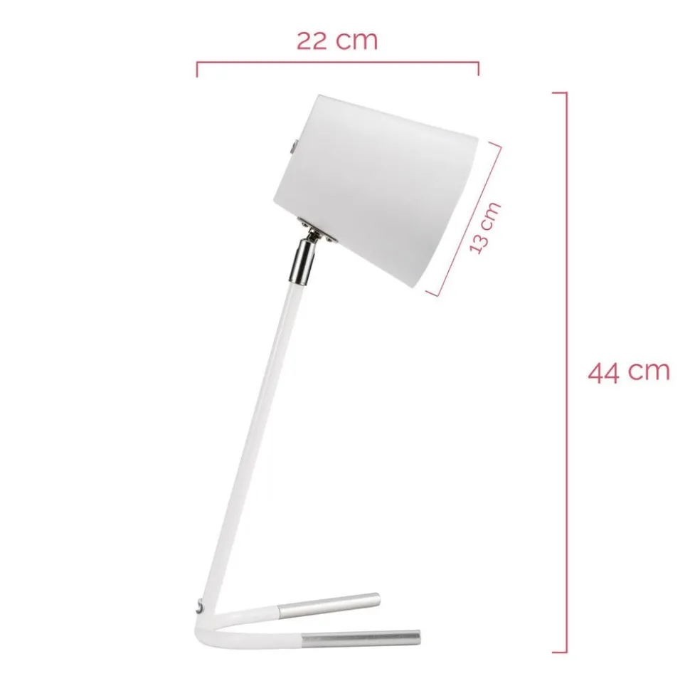 Pauleen True Ally skrivebordslampe i hvitt