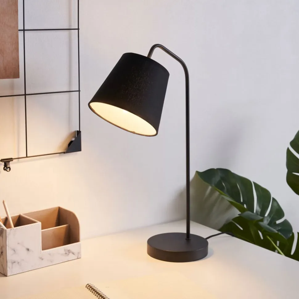 Pauleen True Elegance bordlampe helt i svart