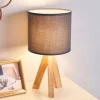 Pauleen Woody Love bordlampe med treramme