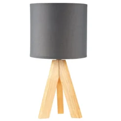 Pauleen Woody Love bordlampe med treramme