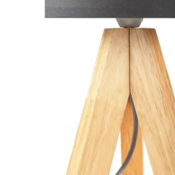 Pauleen Woody Love bordlampe med treramme