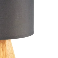 Pauleen Woody Love bordlampe med treramme