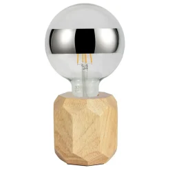 Pauleen Woody Sparkle bordlampe av lyst tre