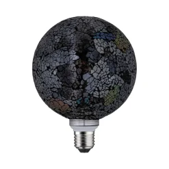 Paulmann E27 LED globe 5W Miracle Mosaic svart