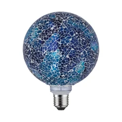Paulmann E27 LED globe 5W Miracle Mosaic blå