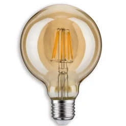 Paulmann E27 6,5W 825 LED-globepære G95 gull