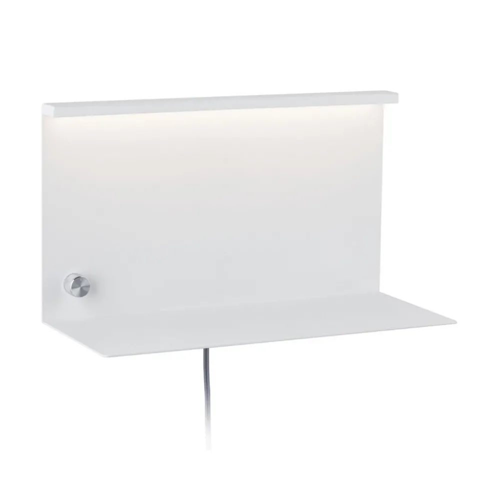 Paulmann Jarina LED-vegglampe med hylle