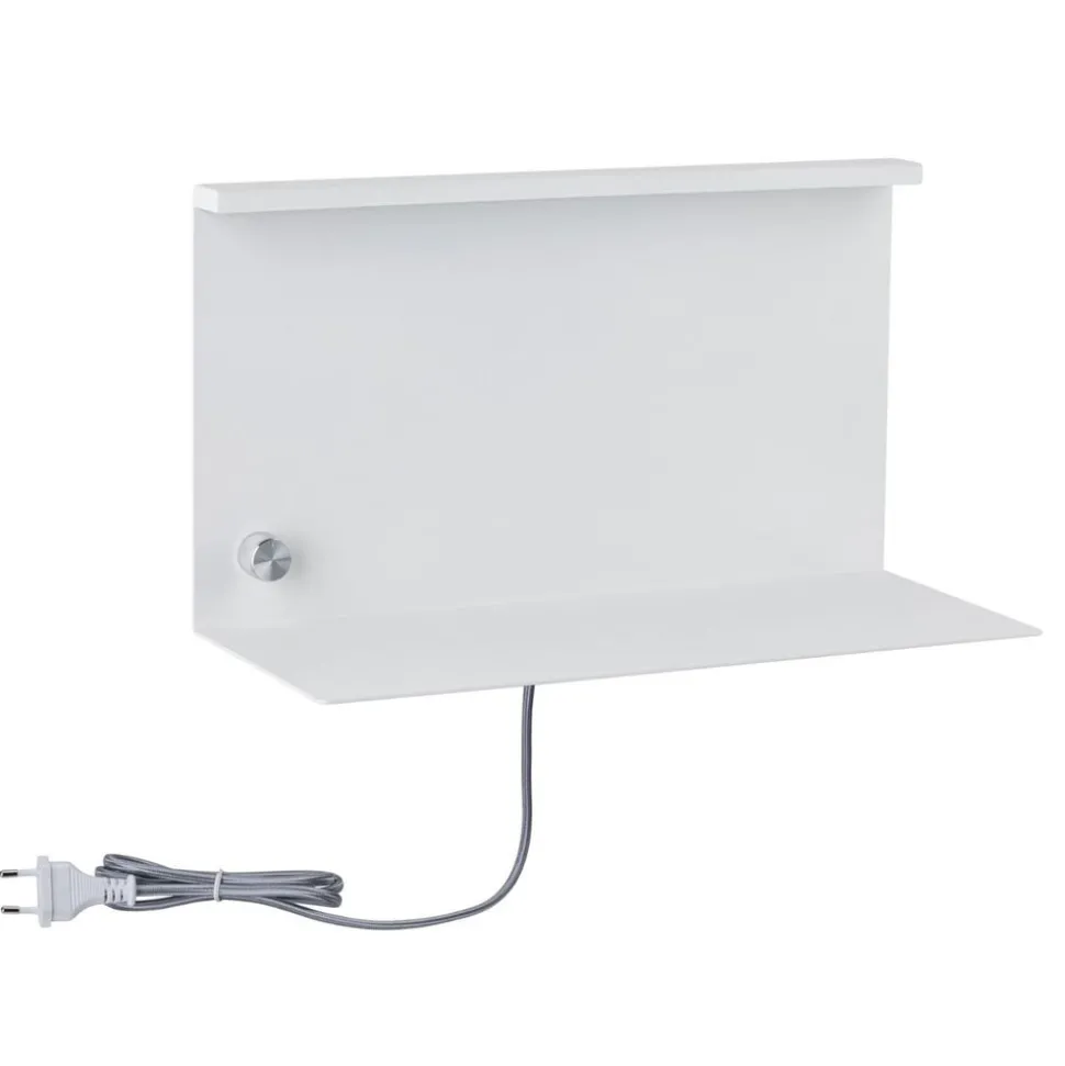 Paulmann Jarina LED-vegglampe med hylle