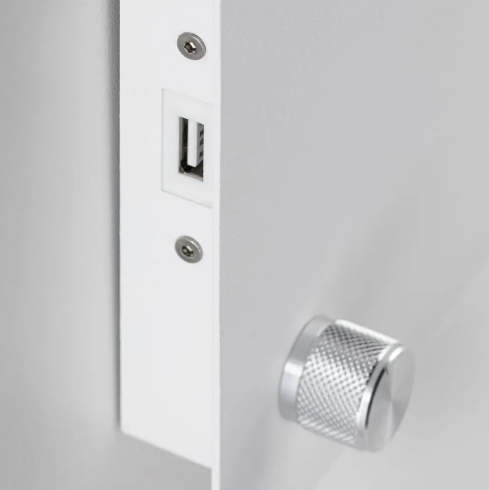 Paulmann Jarina LED-vegglampe med hylle