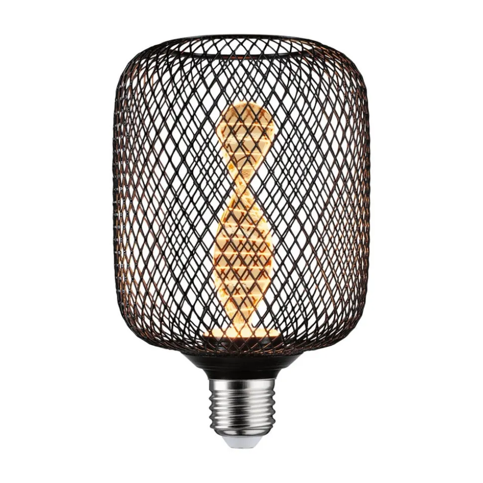 Paulmann LED Metallic Glow Zyl Helix E27 svart