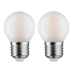 Paulmann LED-dråpe E27 5W 2 700K matt 2er