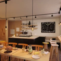 Paulmann LED-pære E27 3,5 W Arc 1800K ST64 gull