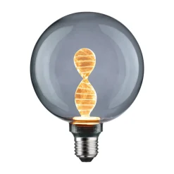Paulmann LED-pære E27 3,5W Helix 1800K G125 smoke