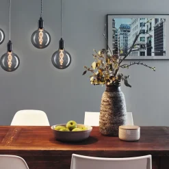 Paulmann LED-pære E27 3,5W Helix 1800K G125 smoke