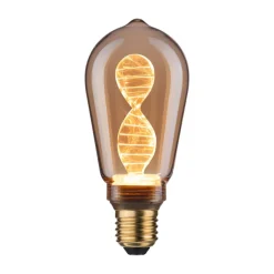 Paulmann LED-pære E27 3,5W Helix 1800K ST64 gull