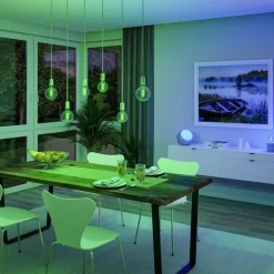 Paulmann LED-Rustika ZigBee E27 6,3W RGBW gull 3er