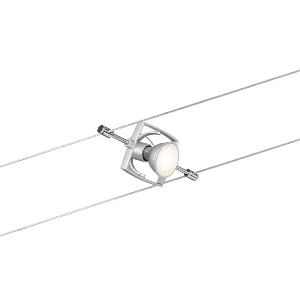 Paulmann Mac II vaiersystem, matt krom, 5 spotter