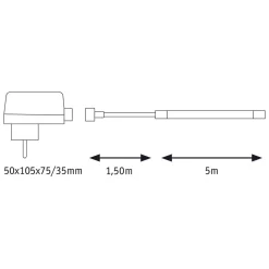 Paulmann SimpLED Strip, IP65 3000 K, 5m