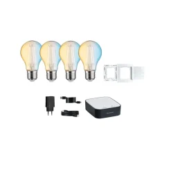 Paulmann Smart Home Set ZigBee 4x E27 7W LED Filament CCT