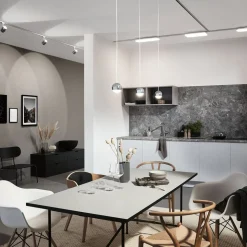 Paulmann URail Capsule II LED-pendel i krom