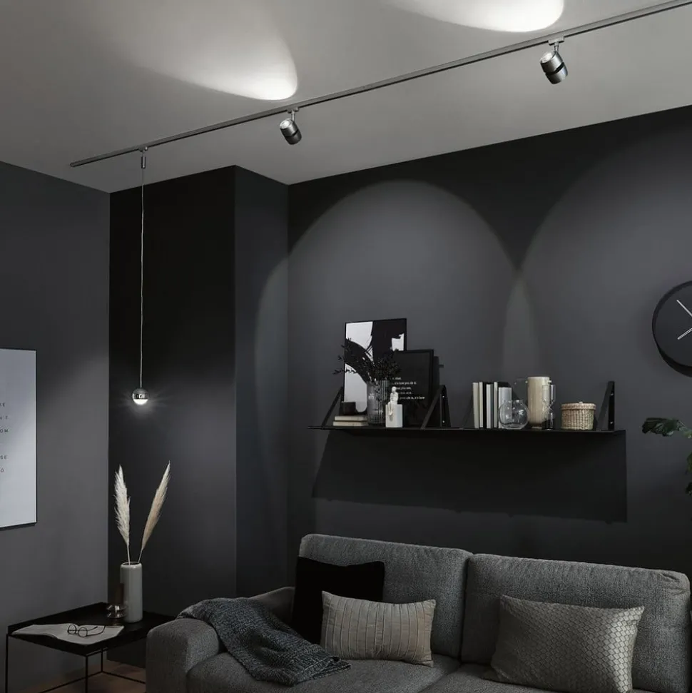 Paulmann URail Capsule II LED-pendel i krom