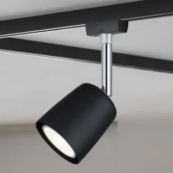 Paulmann URail GU10-spot Cover, svart dimbar