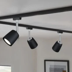 Paulmann URail GU10-spot Cover, svart dimbar