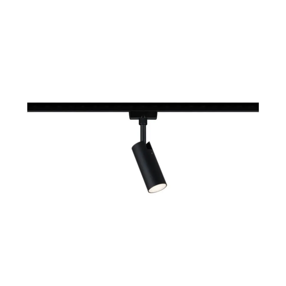 Paulmann URail LED-spot Tubo svart 3 000 K